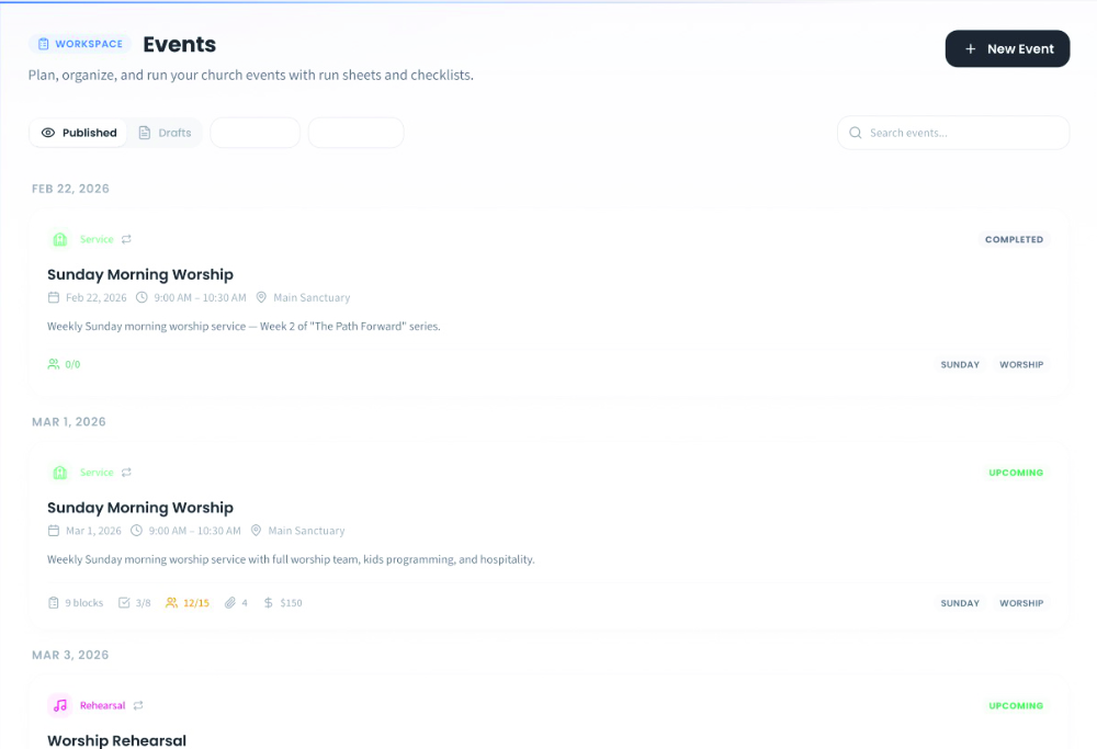 Events